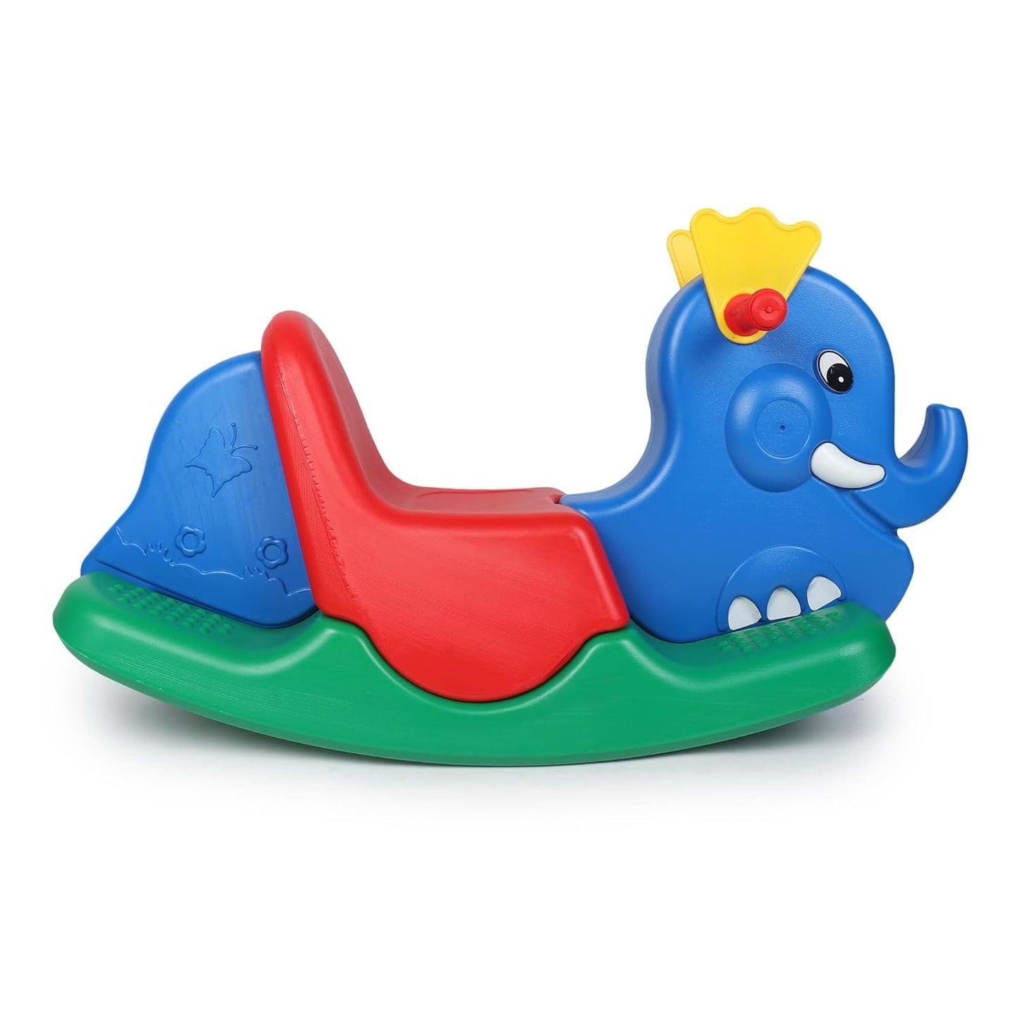 Jam & Honey Elephant Tusker Ride-on, Multicolor | 12+month Blue
