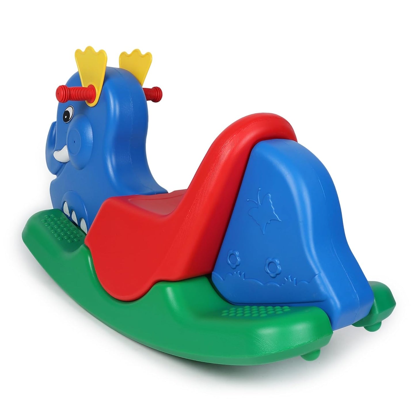 Jam & Honey Elephant Tusker Ride-on, Multicolor | 12+month Blue