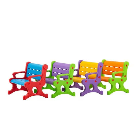 Little Fingers School Kids Plastic Bench(Color May Vary) -1 pc, 48 * 60 * 80 Centimeter