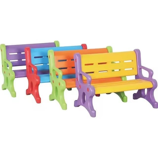 Little Fingers School Kids Plastic Bench(Color May Vary) -1 pc, 48 * 60 * 80 Centimeter