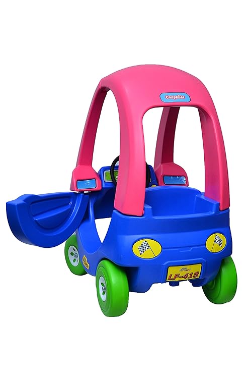 Little Fingers PC Cozy Coupe Ride On, Color Will Vary, 12 Month