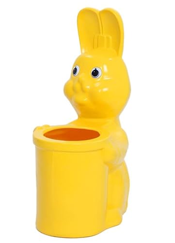 MB Industries Rabbit BIN Cartoon BIN Animal DUSTBIN (red)