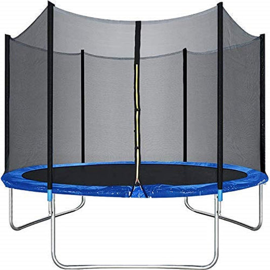 Click to see full view Trampoline for Kids and Adults Indoor & Outdoor Trampolines Big & Small Multi Child for Jumping Exercise with Safety Net (14 feet)