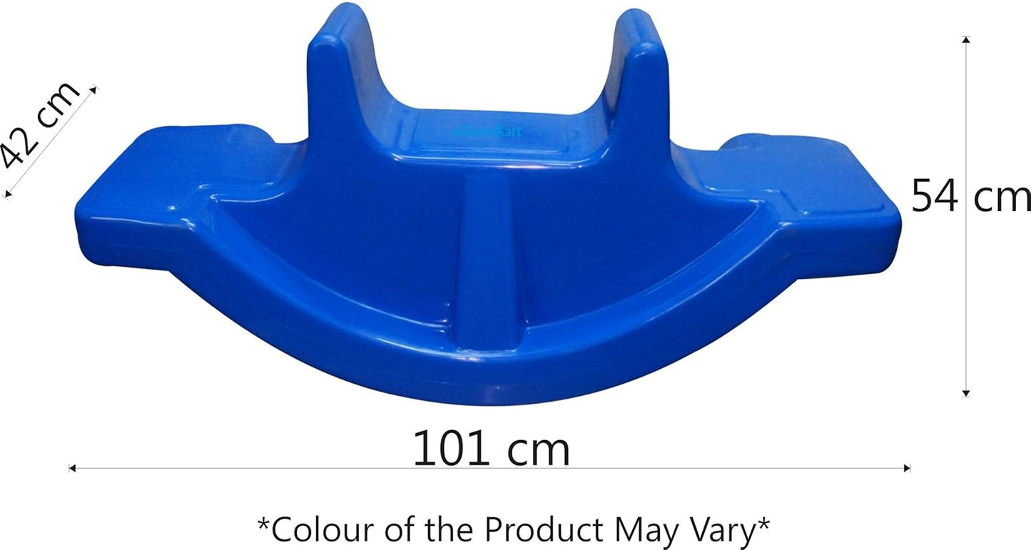 Rocker for Kids - Plastic Senior Ride-on Toy - for Indoors and Outdoors - for Boys and Girls (102cm x 54cm x 42cm, Colour May Vary)